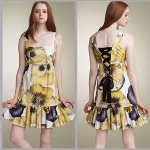 Anthropologie Leifsdotter Bellis Brushstroke Dress